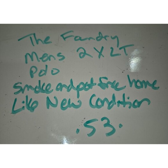 The Foundry Mens 2XLT Striped Polo Shirt Gray & Red Cotton Blend Short Sleeve - Picture 7 of 7